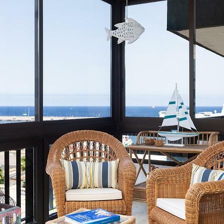 Ferienwohnung Frontline Santa Cruz with sea view Exterior foto