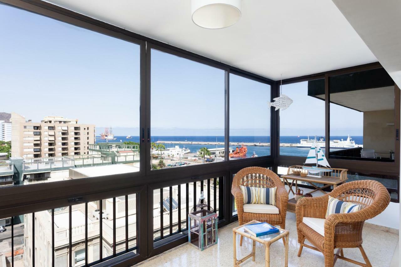 Ferienwohnung Frontline Santa Cruz with sea view Exterior foto