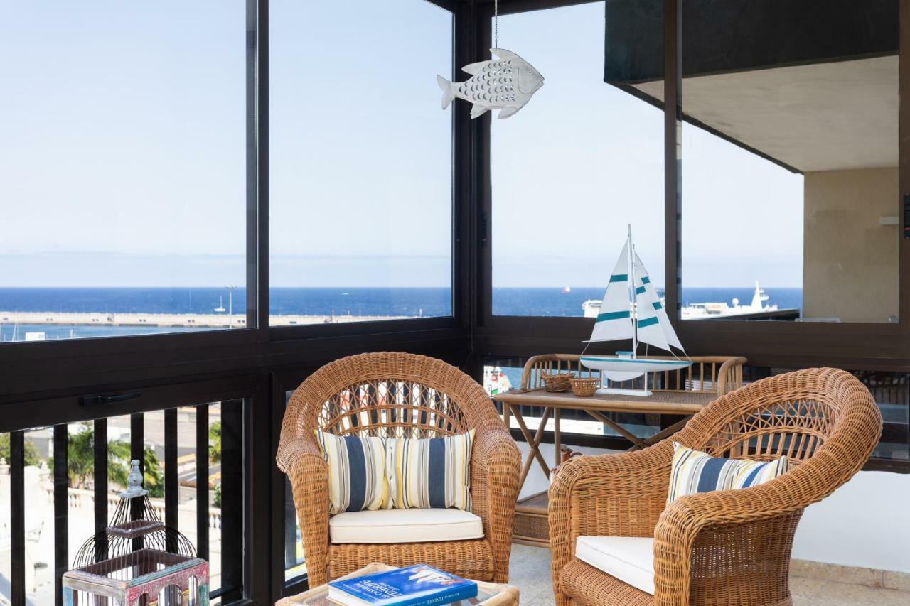 Ferienwohnung Frontline Santa Cruz with sea view Exterior foto
